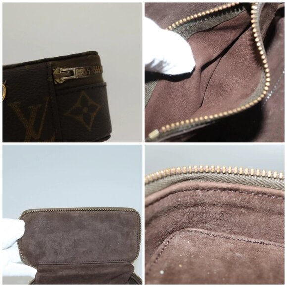 LOUIS VUITTON Monogram Poche Monte Carlo Jewelry Box M47352 LV Auth 98562 - Picture 15 of 15